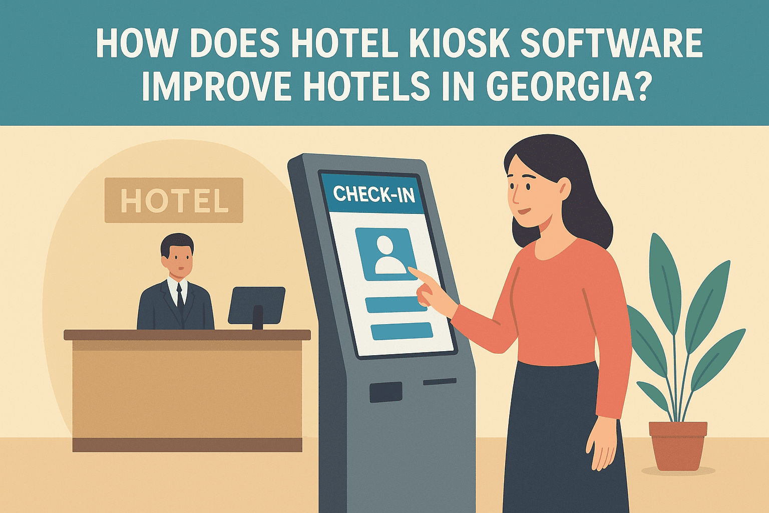 How Does Hotel Kiosk Software Improve Hotels in Georgia?