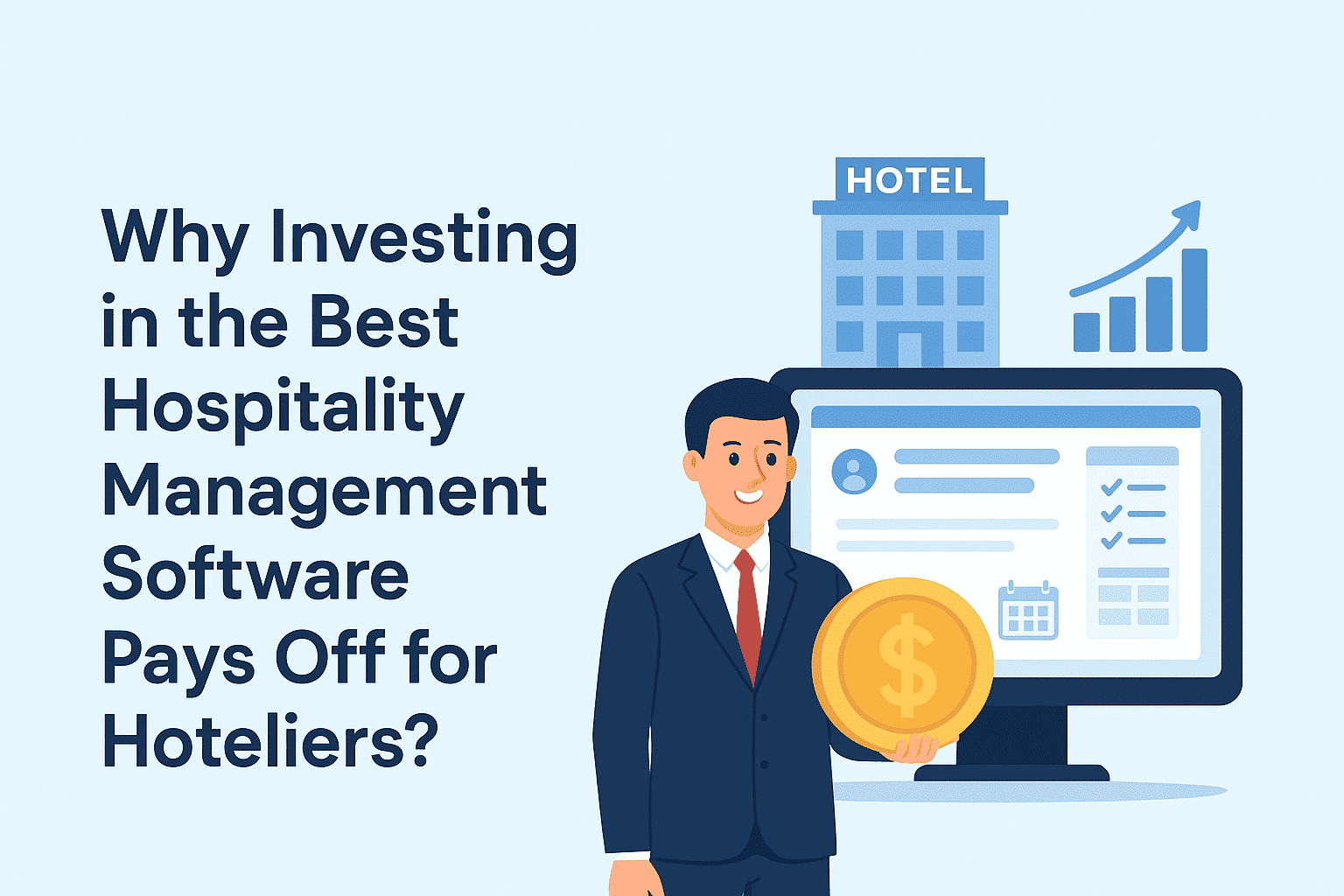 Why Investing in the Best Hospitality Management Software Pays Off for Hoteliers?